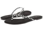 Splendid Madrid (black Stripe Patent) Women's Sandals