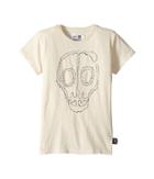 Nununu Embroidered Skull Mask T-shirt (little Kids/big Kids) (white) Boy's T Shirt
