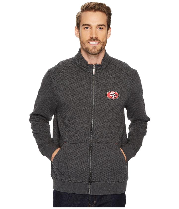 Tommy Bahama San Francisco 49ers Quintessential Full Zip (49ers) Men's Clothing