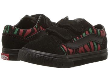 Vans Kids Old Skool V X A Tribe Called Quest (infant/toddler) ((atcq) Black) Boys Shoes