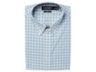 Lauren Ralph Lauren Stretch Slim Fit No-iron Plaid Dress Shirt (blue/navy Multi) Men's Long Sleeve Button Up