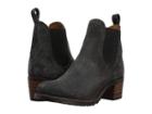 Frye Sabrina Chelsea (slate Oiled Suede) Women's Pull-on Boots