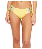 Isabella Rose Pool Party Maui Bikini Bottom (banana) Women's Swimwear