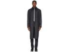 Mcq Long Plaid Coat (plaid) Men's Coat