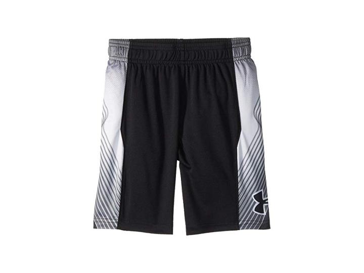 Under Armour Kids Space The Floor Shorts (little Kids/big Kids) (black) Boy's Shorts