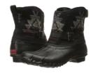 Chooka Step In Duck Boot Aztec (black) Women's Rain Boots