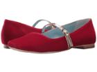 Frances Valentine Joan (red Velvet) Women's Shoes