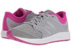 New Balance Kids Kjzntv4p (little Kid) (silver Mink/azalea) Girls Shoes