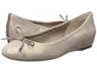 Rockport Total Motion Hidden Wedge Tied Ballet (ash Snake) Women's Flat Shoes