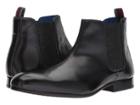 Ted Baker Auldham (black Leather High Shine) Men's Shoes