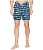 Original Penguin Surf Photo Fixed (dark Sapphire) Men's Swimwear