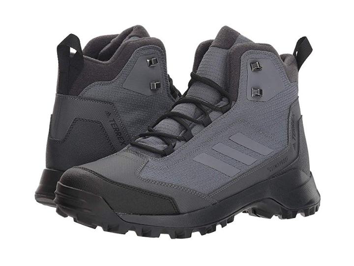 Adidas Outdoor Terrex Heron Mid Cw Cp (grey Five/grey Five/carbon) Men's Cold Weather Boots