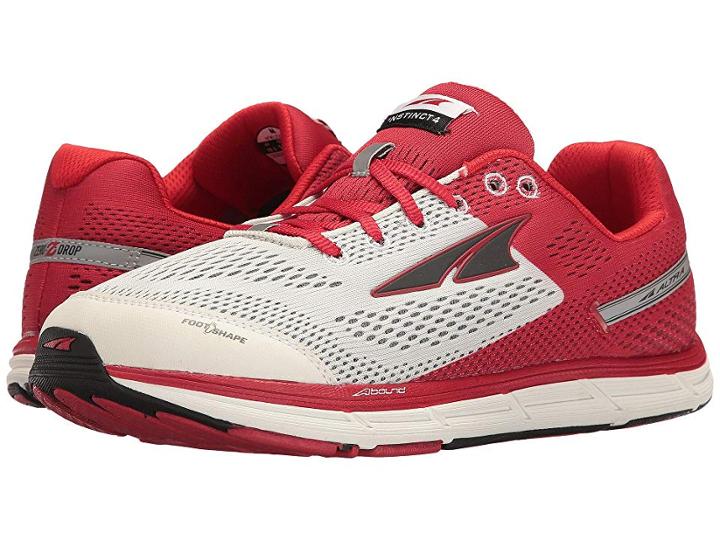 Altra Footwear Instinct 4 (white/red) Men's Running Shoes