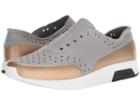 Native Shoes Lennox (pigeon Grey/shell White/jiffy Black/rose Gold Block) Athletic Shoes