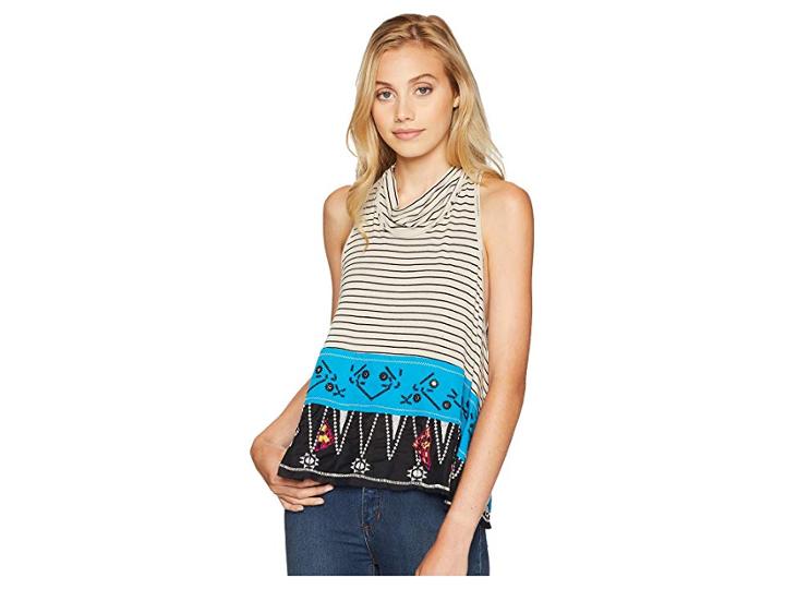 Free People North South Tank Top (ivory) Women's Sleeveless