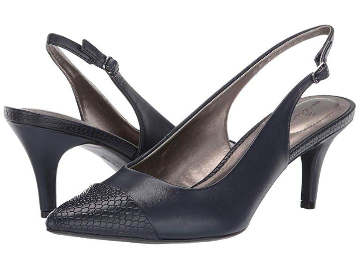 Bandolino Zipporah Slingback Pump (blue) Women's Shoes