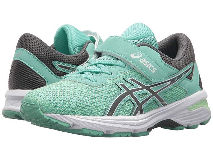 Asics Kids Gt-1000 6 Ps (toddler/little Kid) (patina Green/carbon/opal Green) Girls Shoes