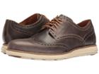 Cole Haan Original Grand Wing Oxford (sea Otter Leather/ivory) Men's Lace Up Casual Shoes