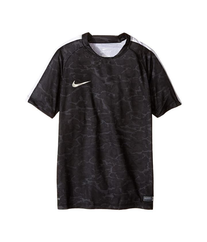 Nike Kids Flash Cr7 Soccer Shirt (little Kids/big Kids) (black/white/silver) Boy's Clothing