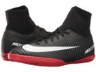 Nike Kids Mercurialx Victory Vi Dynamic Fit Indoor Competition Soccer Boot (little Kid/big Kid) (black/white/dark Grey/university Red) Kids Shoes