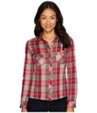 Outdoor Research Ceres Long Sleeve Shirt (raspberry/pewter) Women's Clothing