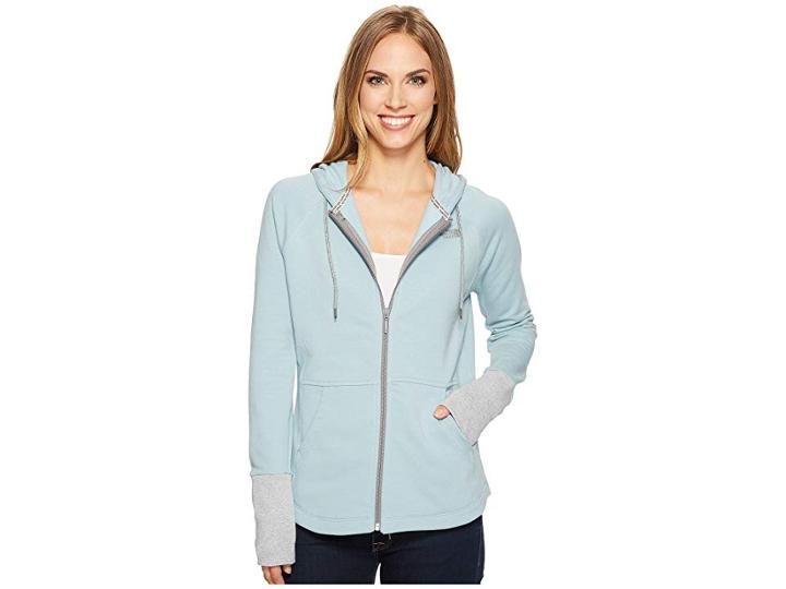 The North Face Ez Hoodie (tourmaline Blue) Women's Sweatshirt