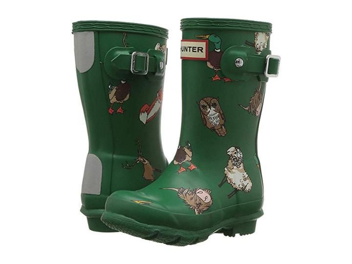 Hunter Original Highland Print (toddler/little Kid) (highland Animal Print) Boots