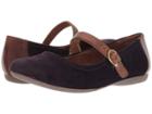 Born Maree (burgundy/brown Velvet Combo) Women's Hook And Loop Shoes