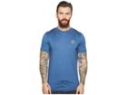 Vissla The Drainer Short Sleeve Heathered Surf Tee (marine Heather) Men's Swimwear