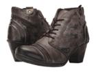 Rieker D8771 Cheyenne 71 (cigar/black/altsilber) Women's Lace-up Boots