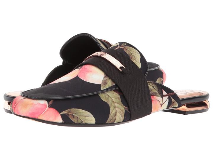 Ted Baker Klovar (peach Blossom Black Textile) Women's Shoes