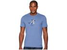Life Is Good Classic Adirondack Crusher Tee (heather Vintage Blue) Men's T Shirt