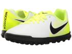 Nike Kids Magista Ola Ii Tf Soccer (little Kid/big Kid) (white/black/volt/pure Platinum) Kids Shoes