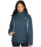 The North Face Mossbud Swirl Triclimate(r) Jacket (ink Blue/provincial Blue) Women's Coat