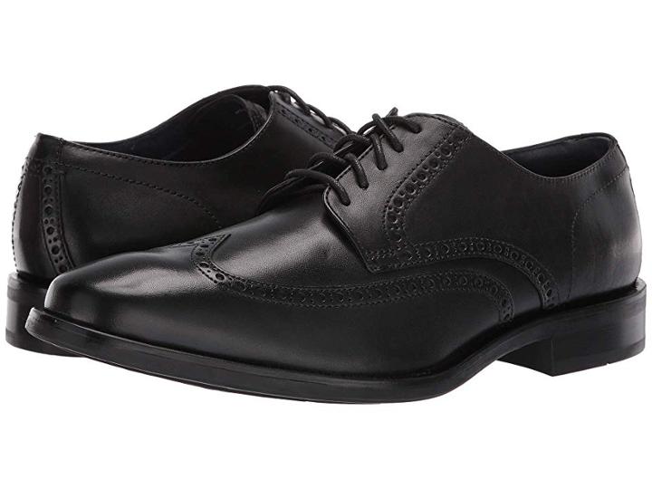 Cole Haan Watson Dress Wing Ox (black) Men's Shoes