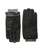Ted Baker Afro Quilted Gloves (black) Dress Gloves