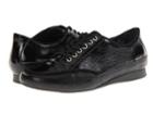 Mephisto Brenia (black/crinkle Patent/coccinelle/suede/grey Perl Calfskin) Women's Lace Up Casual Shoes