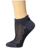Falke Fishbone Sneaker Sock (royal Blue) Women's Crew Cut Socks Shoes