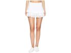 Kate Spade New York Athleisure Eyelet Ruffle Skirt (fresh White) Women's Skirt