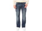 Buffalo David Bitton Driven Relaxed Straight Leg Jeans In Naturally Sanded/scratch (naturally Sanded/scratch) Men's Jeans