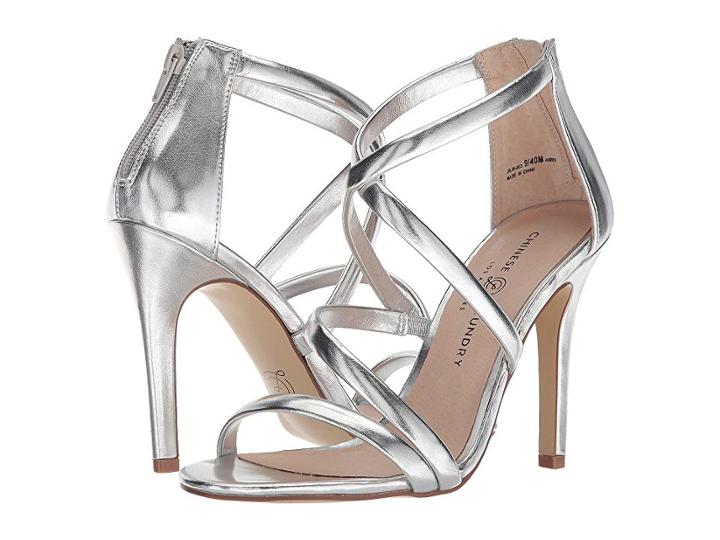 Chinese Laundry Jillian (silver Dazzle Me) High Heels