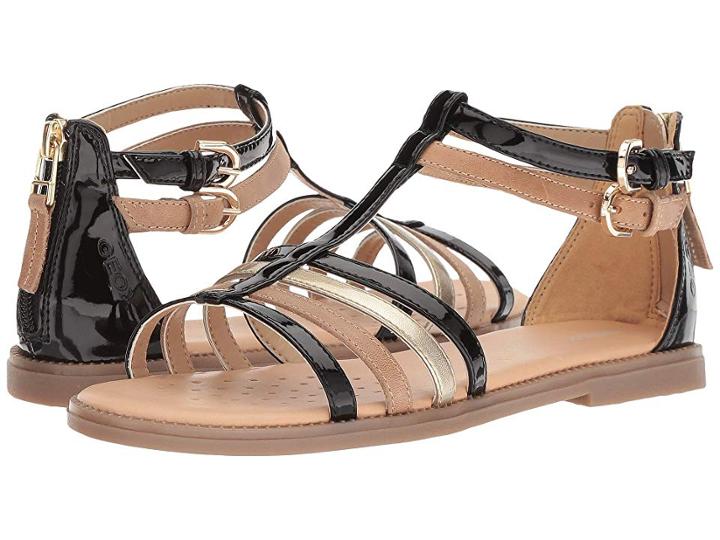 Geox Kids Karly 16 (big Kid) (black) Girl's Shoes