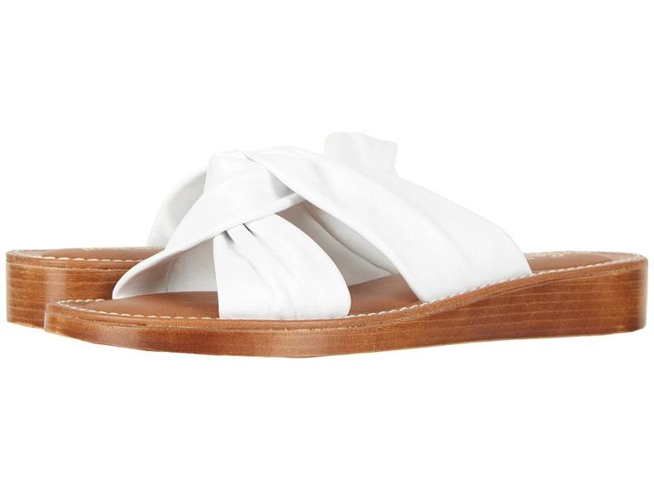 Bella-vita Noa-italy (white Italian Leather) Women's Sandals