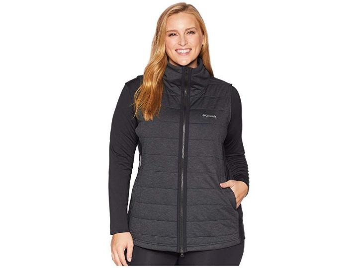 Columbia Plus Size Place To Placetm Vest (black) Women's Vest