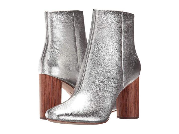 Loeffler Randall Wilder (silver Metallic Leather/cherry) Women's Shoes