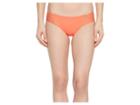 Isabella Rose Beach Solids Maui Bikini Bottom (persimmon) Women's Swimwear