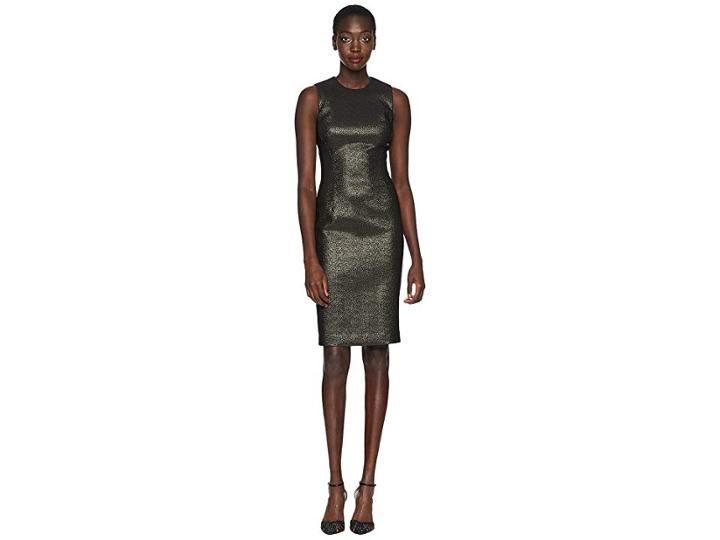 Versace Collection Abito Donna Tessuto (verde Militare) Women's Clothing
