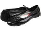 Anne Klein Buttons (black Synthetic) Women's Flat Shoes