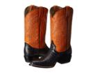 Roper Printed Caiman Round Toe Boot (black) Cowboy Boots