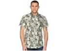 Publish Rey Short Sleeve Button Up (olive) Men's Clothing